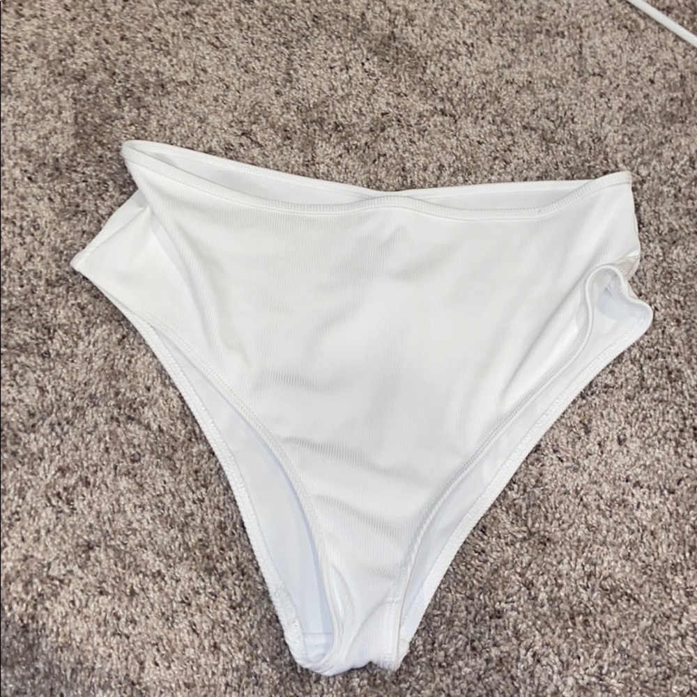 High waisted bathing suit bottoms
